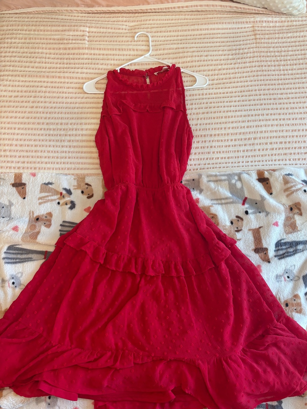 Red dress